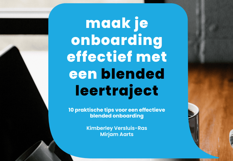 Titelblad blended onboarding