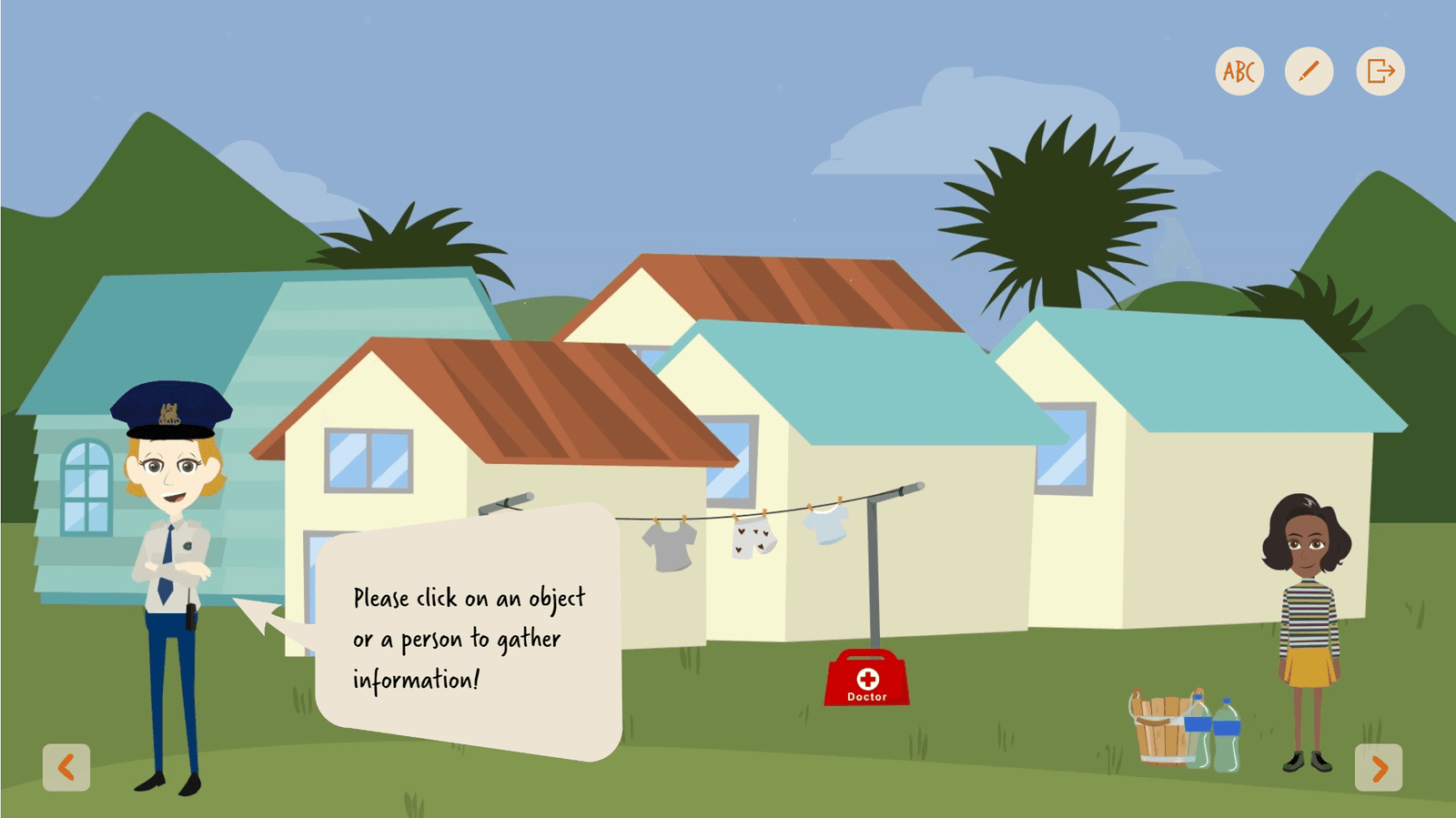gamification element in de online leeroplossing van elearning training
